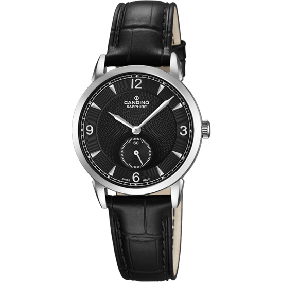 Swiss Women's CANDINO watch, black. Collection COUPLE. C4593/4