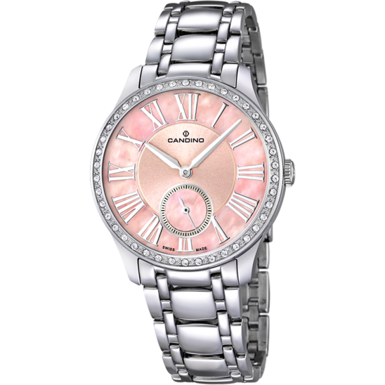 Reloj Suizo CANDINO para mujer, colección LADY CASUAL color Rosa C4595/2