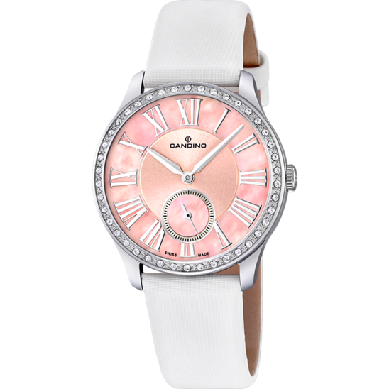 Rosafarbener DamenSchweizer Uhr CANDINO LADY CASUAL. C4596/2