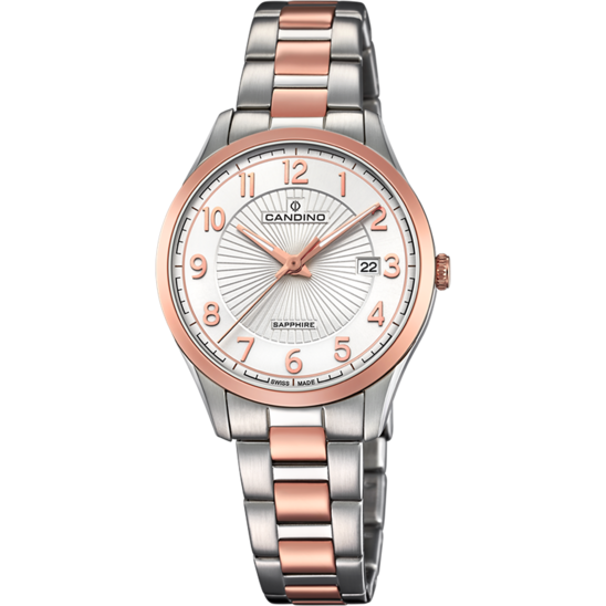Swiss Women's CANDINO watch, white. Collection COUPLE. C4610/1