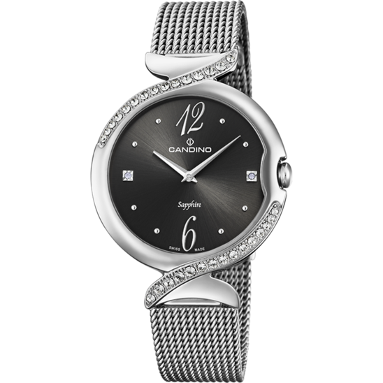 Reloj Suizo CANDINO para mujer, colección LADY ELEGANCE color Negro C4611/2