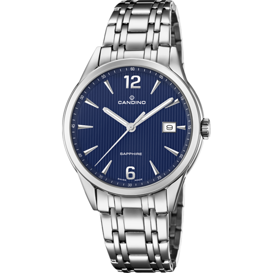 Blauw Heren Zwitsers Horloge CANDINO COUPLE. C4614/3