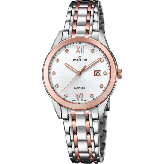 Relógio feminino CANDINO COUPLE de cor rosa. C4617/2