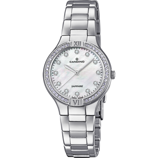 Weißer DamenSchweizer Uhr CANDINO LADY PETITE. C4626/3