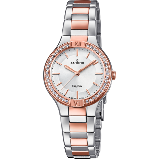 Reloj Suizo CANDINO para mujer, colección LADY PETITE color Blanco C4628/1