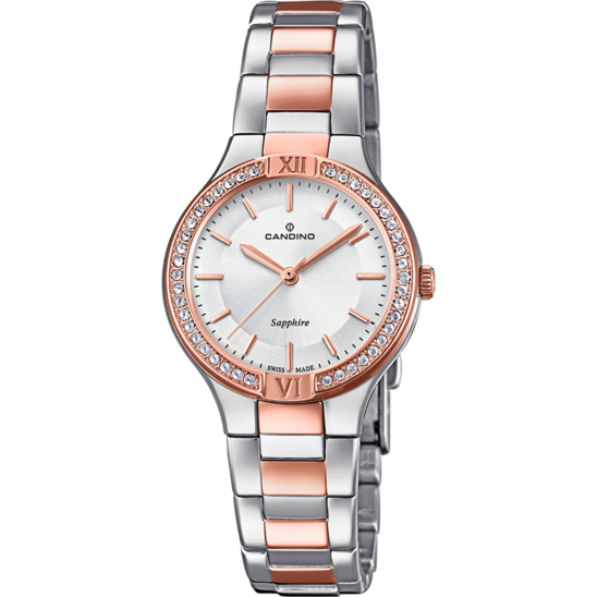 Swiss Women's CANDINO watch, white. Collection LADY PETITE. C4628/1