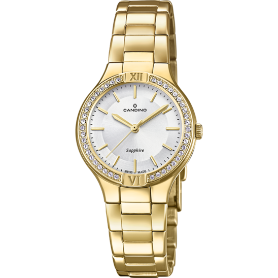 Relógio feminino CANDINO LADY PETITE de cor dourada. C4629/1