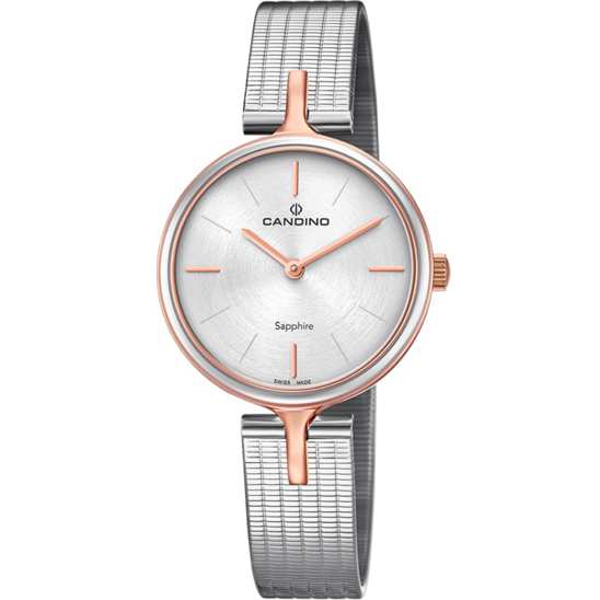 Swiss Women's CANDINO watch, white. Collection LADY ELEGANCE. C4643/1