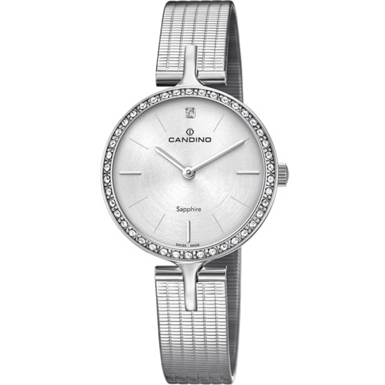 Swiss Women's CANDINO watch, white. Collection LADY ELEGANCE. C4646/1