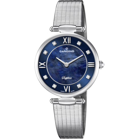 Reloj Suizo CANDINO para mujer, colección LADY ELEGANCE color Azul C4666/3