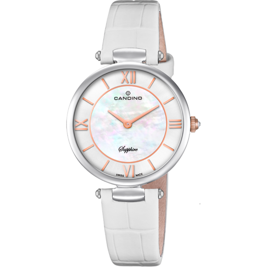 Swiss Women's CANDINO watch, silver. Collection LADY ELEGANCE. C4669/1