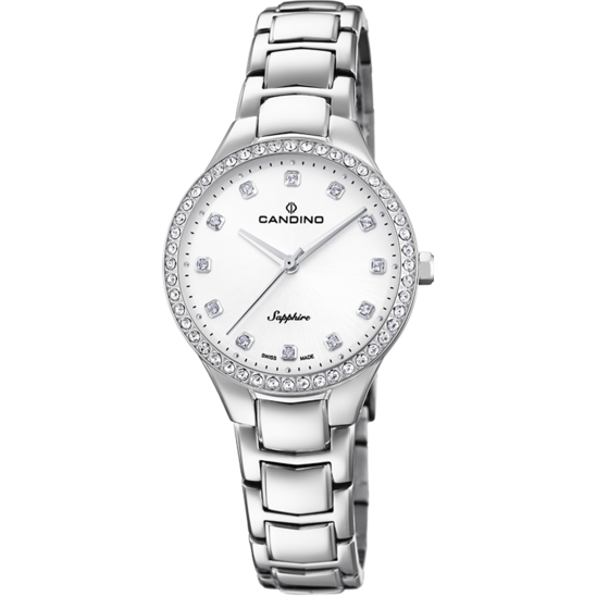 Reloj Suizo CANDINO para mujer, colección LADY PETITE color Blanco C4696/2