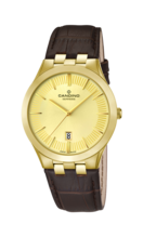 Swiss Men's CANDINO watch, beige. Collection COUPLE. C4542/2