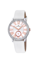 Relógio feminino CANDINO LADY CASUAL de cor branca. C4596/1
