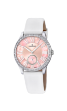 Relógio feminino CANDINO LADY CASUAL de cor rosa. C4596/2