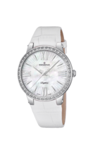 Witte Dames Zwitsers Horloge CANDINO LADY CASUAL. C4597/1
