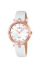 Relógio feminino CANDINO LADY ELEGANCE de cor branca. C4600/3