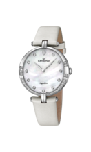 Relógio feminino CANDINO LADY ELEGANCE de cor branca. C4601/1