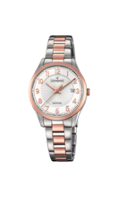 CANDINO DAMES WIT COUPLE STAAL HORLOGE ARMBAND C4610/1