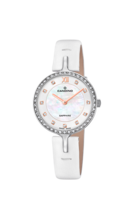Silberner DamenSchweizer Uhr CANDINO LADY ELEGANCE. C4651/2