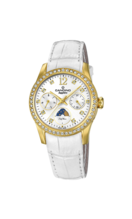 Swiss Women's CANDINO watch, white. Collection LADY CASUAL. C4685/1