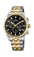 Zwarte Heren Zwitsers Horloge CANDINO CHRONOS. C4699/4