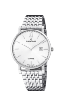 RELOJ CANDINO NEWNESS C4722/1 BLANCO CORREA DE ACERO, HOMBRE