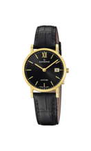 MONTRE CANDINO C4727/3 NOIR, BRACELET D’ CUIR, FEMME