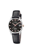 CANDINO WOMEN'S BLACK LEATHER WATCH BRACELET C4731/3