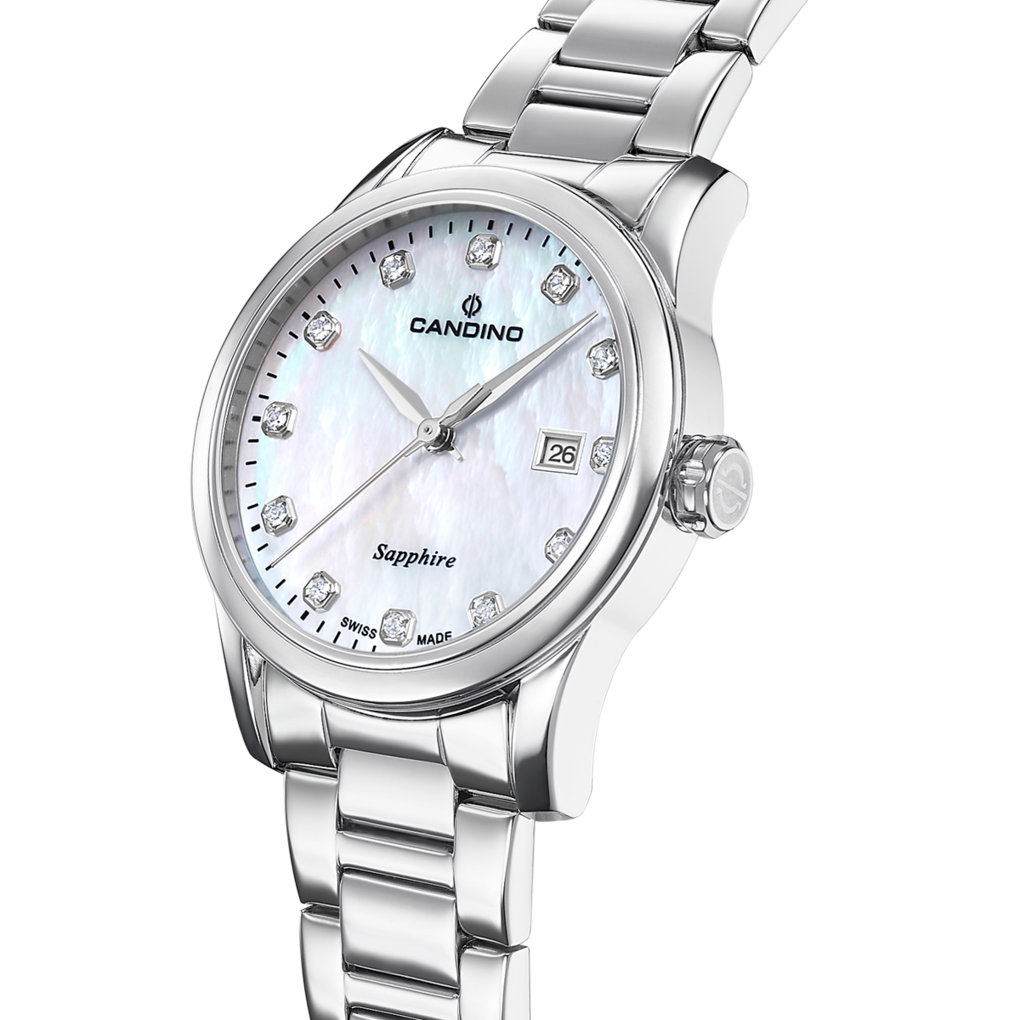 Candino Swiss Made Essentials Stainless Steel Dameshorloge C4738/1