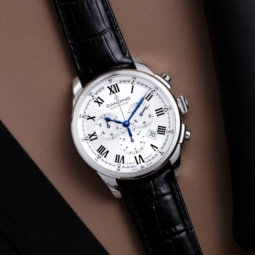 Orologio da uomo Candino Swiss Made Gents Chrono C4745/4