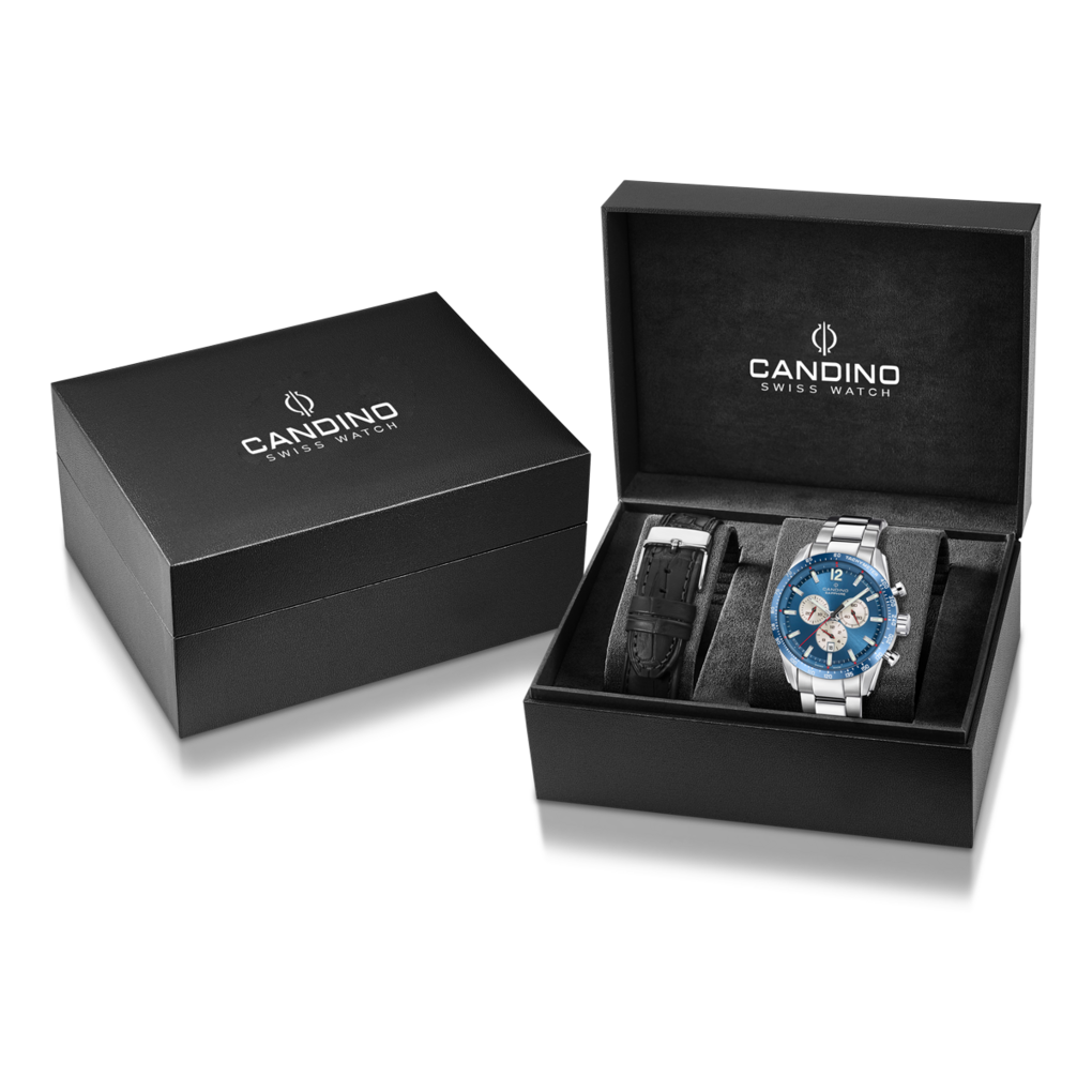 Orologio da uomo Candino Swiss Made Gents Chrono C4757/B