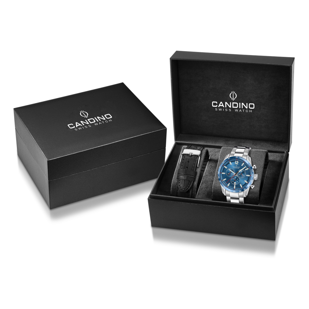 Orologio da uomo Candino Swiss Made Gents Chrono C4757/F