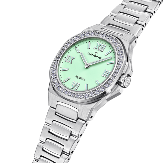 Grüner DamenSchweizer Uhr CANDINO LADY ELEGANCE. C4753/2