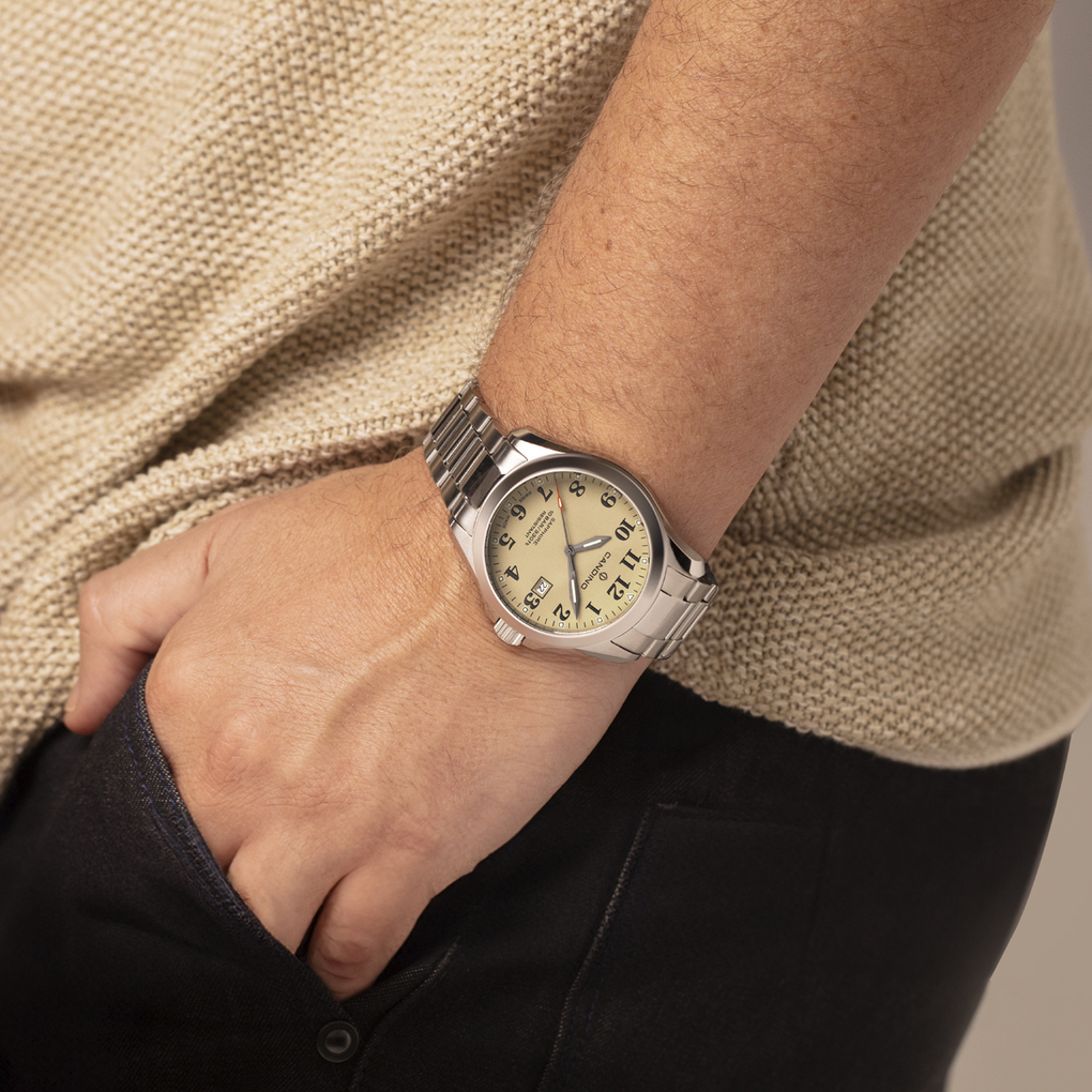 Orologio da uomo Candino Swiss Made Field Watch C4785/1