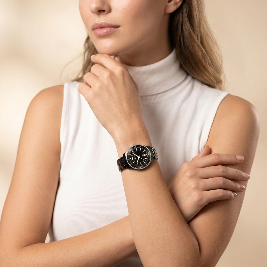 Candino Swiss Made Ceramic Women's Watch C4795/2