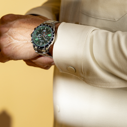Swiss Men's CANDINO watch, green. Collection GENTS SPORT. C4757/3