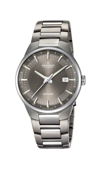 Swiss Men's CANDINO watch, gray. Collection TITANIUM. C4605/4
