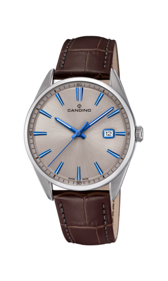Beiger MännerSchweizer Uhr CANDINO GENTS CLASSIC TIMELESS. C4622/2