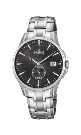 Zwarte Heren Zwitsers Horloge CANDINO GENTS CLASSIC TIMELESS. C4635/4