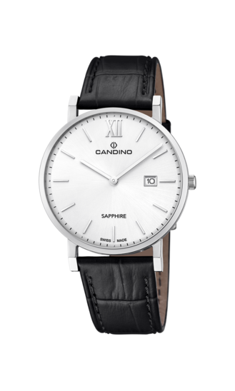 Swiss Men's CANDINO watch, beige. Collection COUPLE. C4724/1