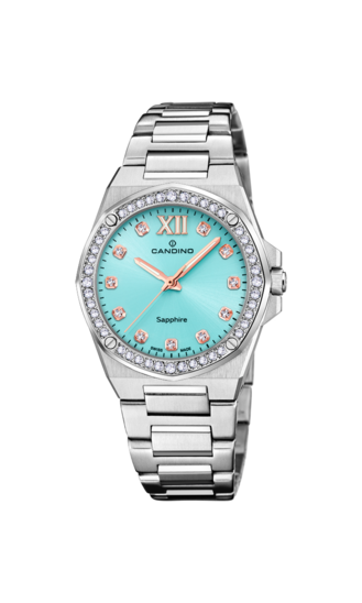 Swiss Women's CANDINO watch, blue. Collection LADY ELEGANCE. C4751/2