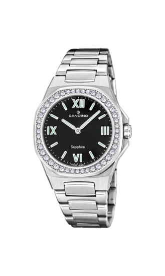 Reloj Suizo CANDINO para mujer, colección LADY ELEGANCE color Negro C4753/5