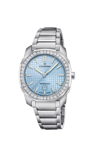 Blauw Dames Zwitsers Horloge CANDINO LADY ELEGANCE. C4756/3