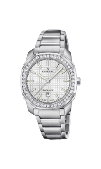Witte Dames Zwitsers Horloge CANDINO LADY ELEGANCE. C4756/6