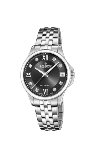 Reloj Suizo CANDINO para mujer, colección AUTOMATIC color Negro C4770/5