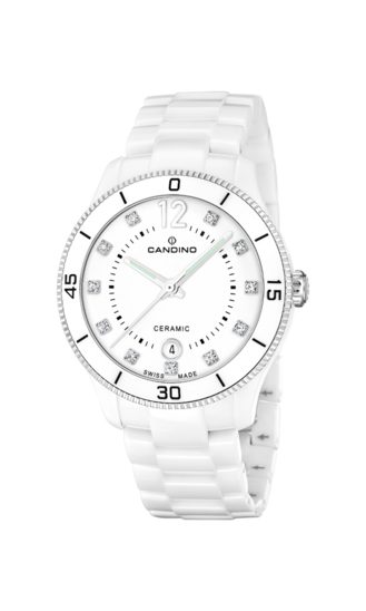 Reloj de mujer Candino Swiss Made Ceramic C4794/3