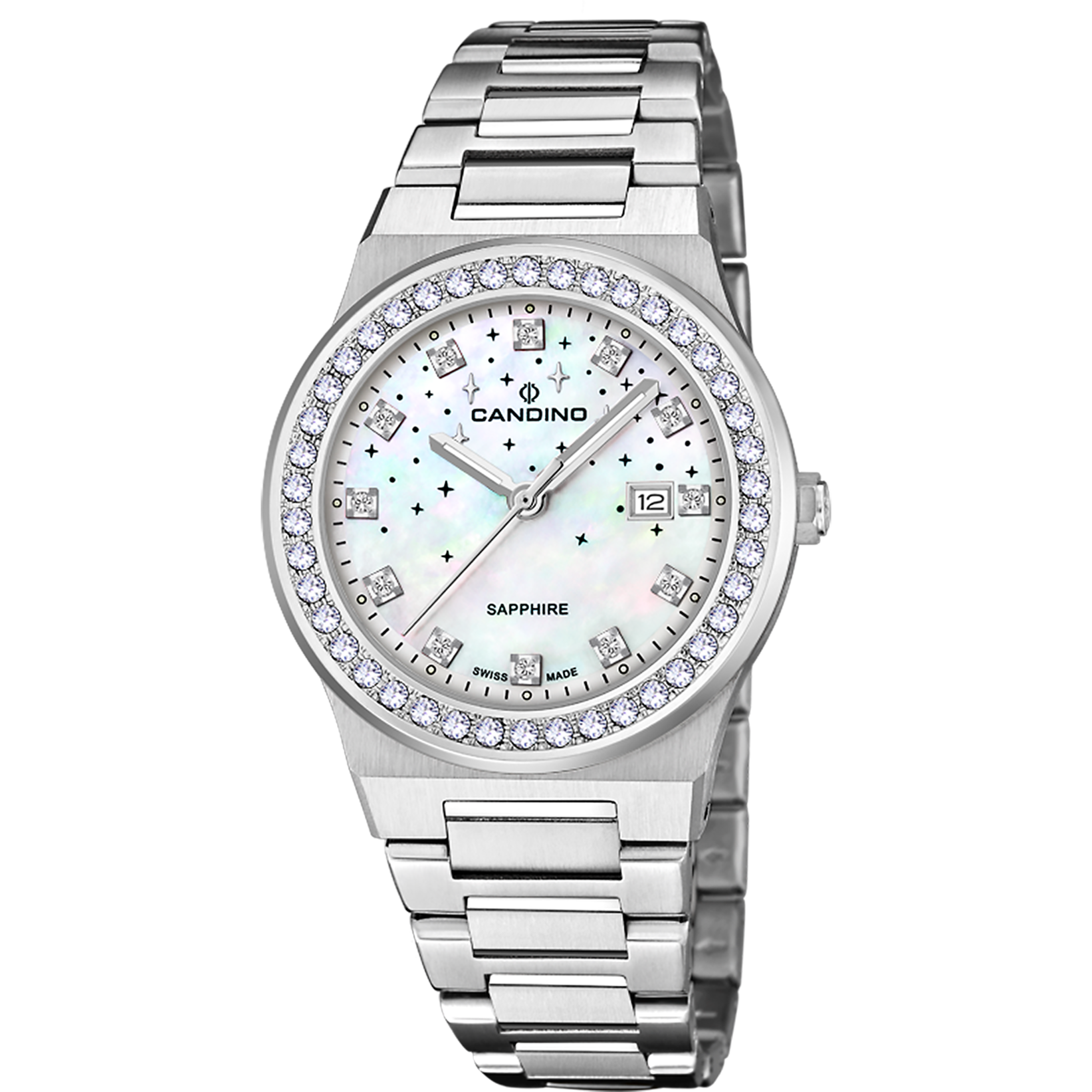 Candino sapphire sale crystal watch