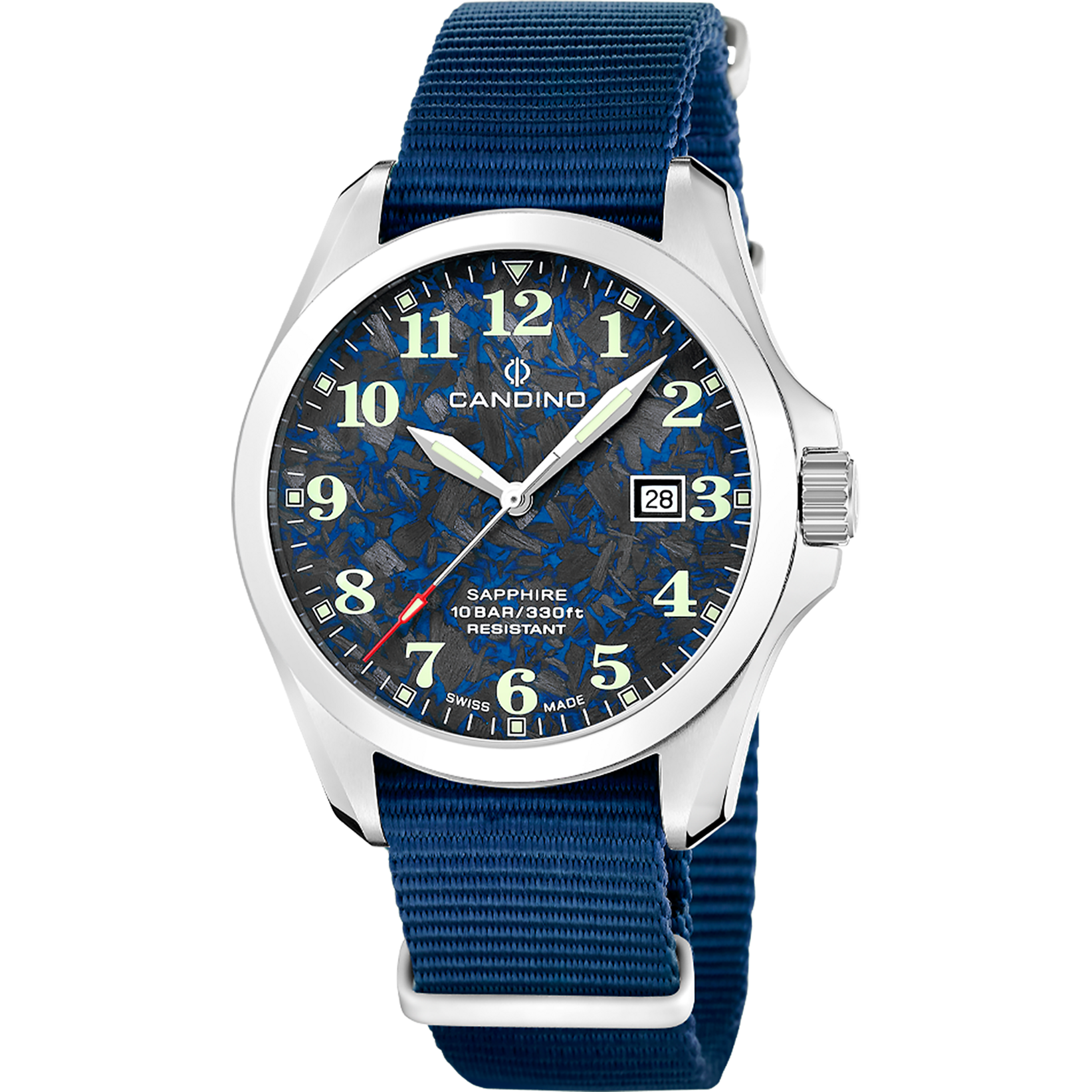 Orologio da uomo Candino Swiss Made Field Watch C4785/2