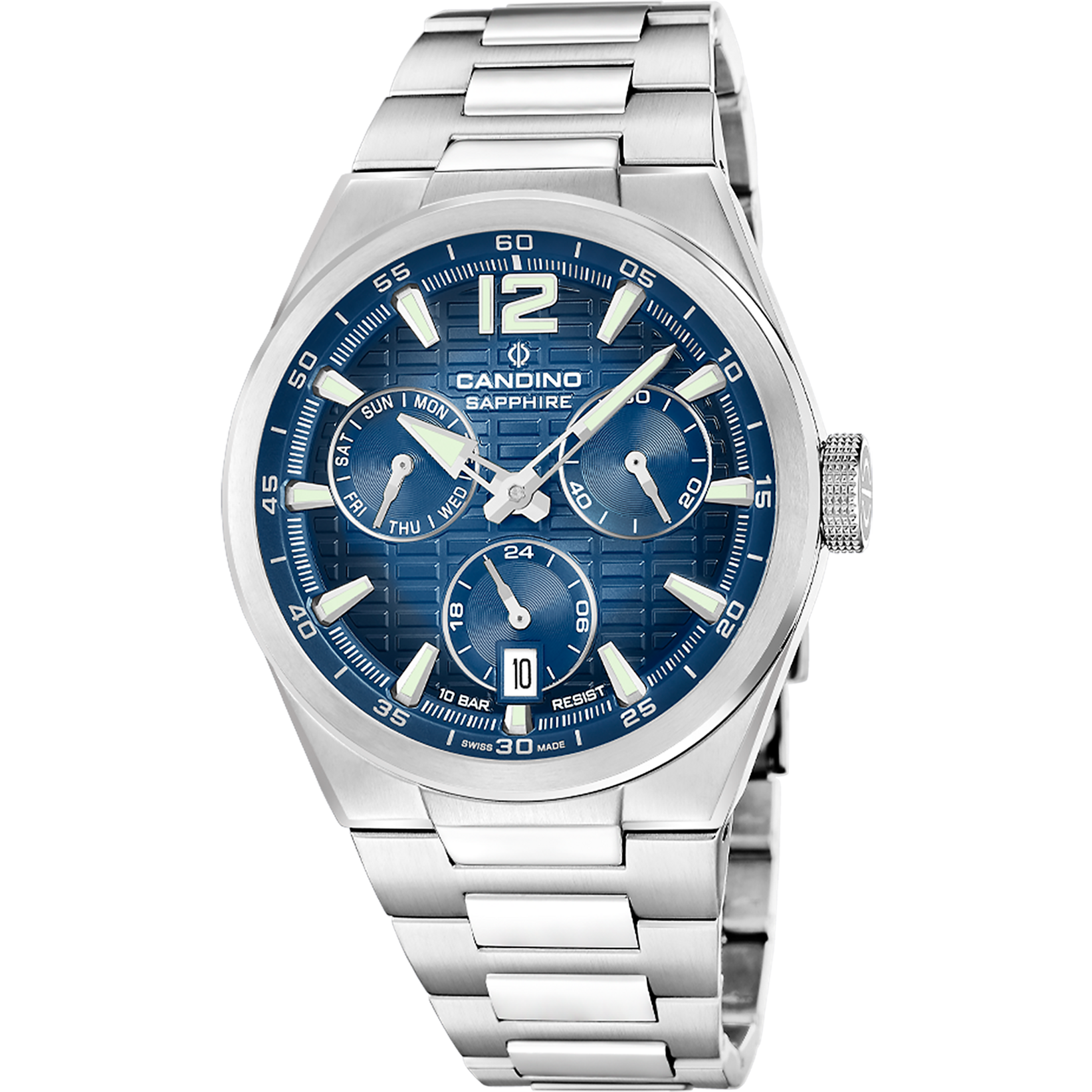 Orologio da uomo Candino Swiss Made Essentials Stainless Steel C4796/1